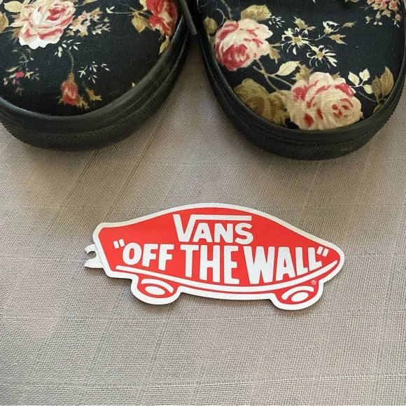 Vans Authentic Low Pro Floral Shoes Sneakers - Picture 7 of 9